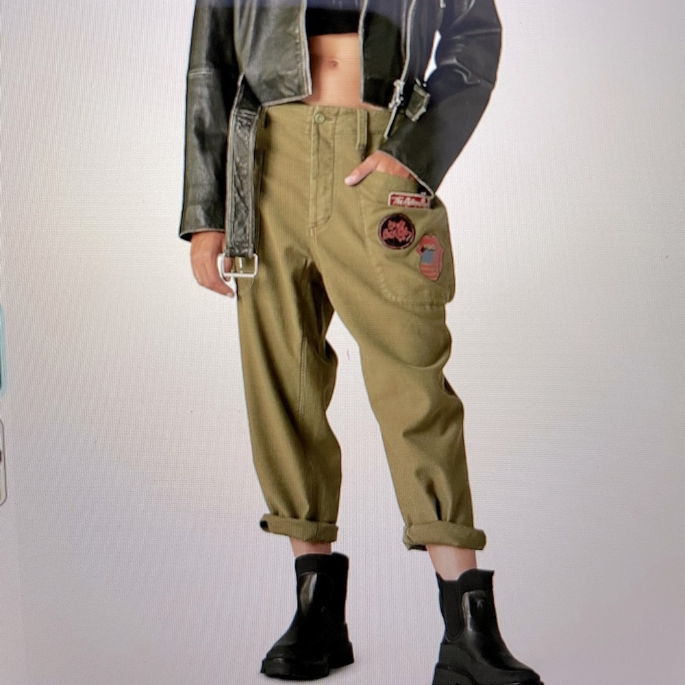 Lucky Brand Women’s Rolling Stones Utility/Cargo Pants